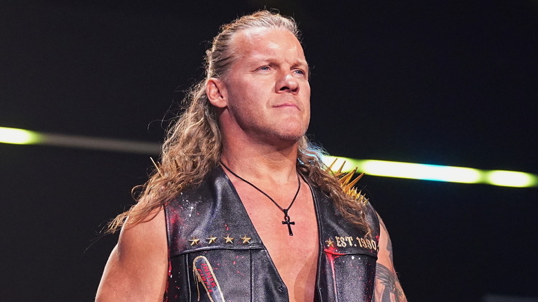 Chris Jericho smiling