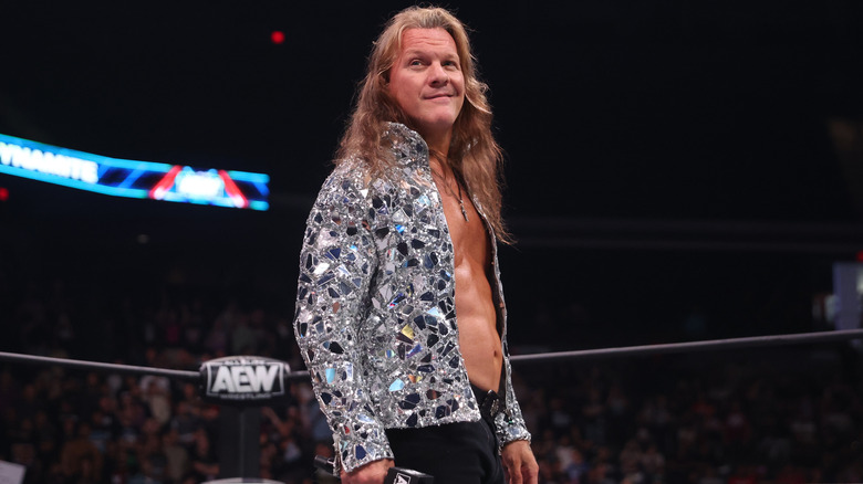 Chris Jericho looking away