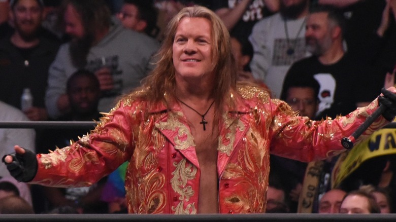 Chris Jericho smiling