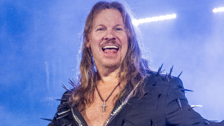 Chris Jericho posing on stage