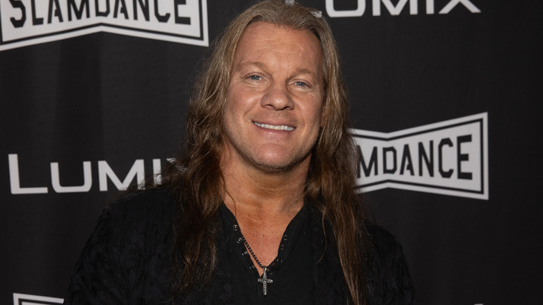 Chris Jericho smiling