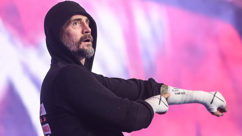 CM Punk displays tribute to Terry Funk