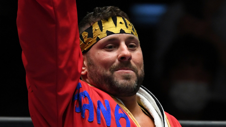 Colt Cabana posing in Japan