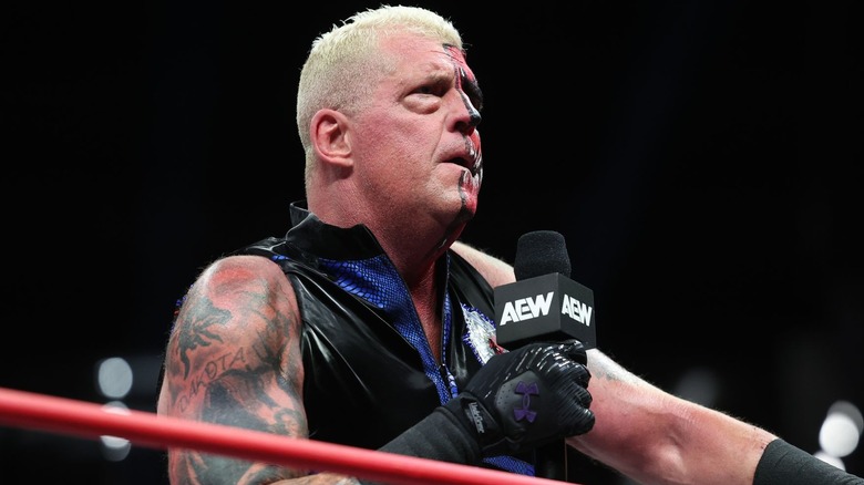 Dustin Rhodes talking on AEW Collision