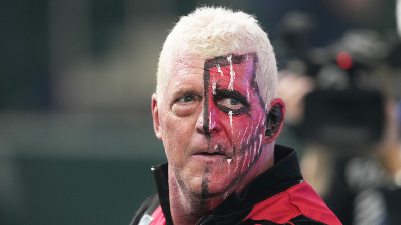 Dustin Rhodes looks on during the New Japan Pro-Wrestling - Wrestle Dynasty at Tokyo Dome on January 05, 2025 in Tokyo, Japan.