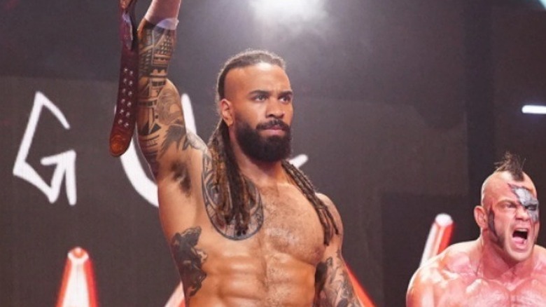 Bishop Kaun stands tall with old partner Brian Cage