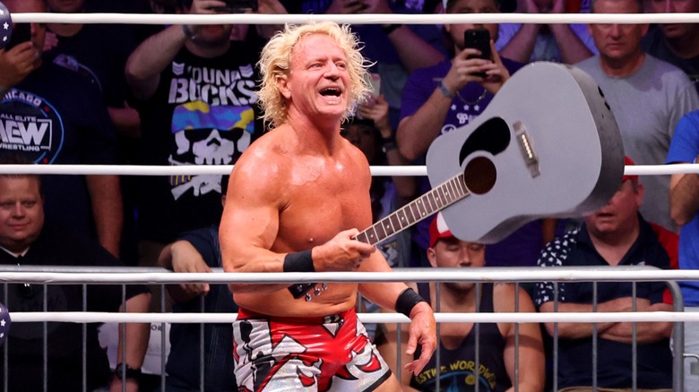 Jeff Jarrett smiing