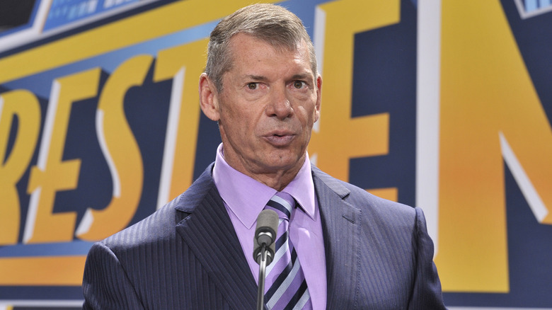 Vince McMahon speaking