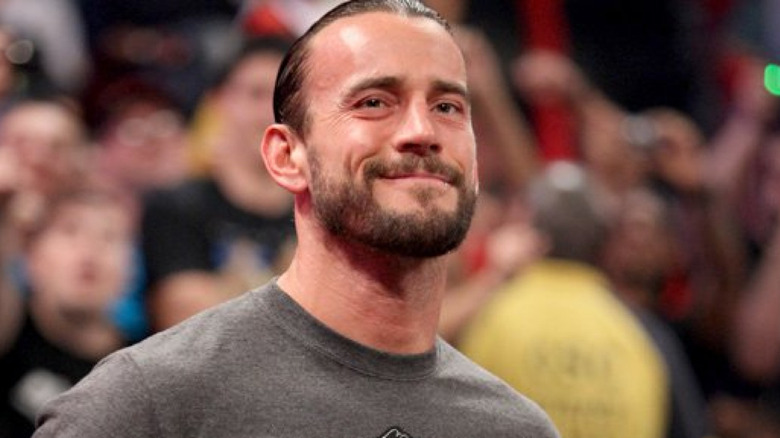 CM Punk during his original WWE run