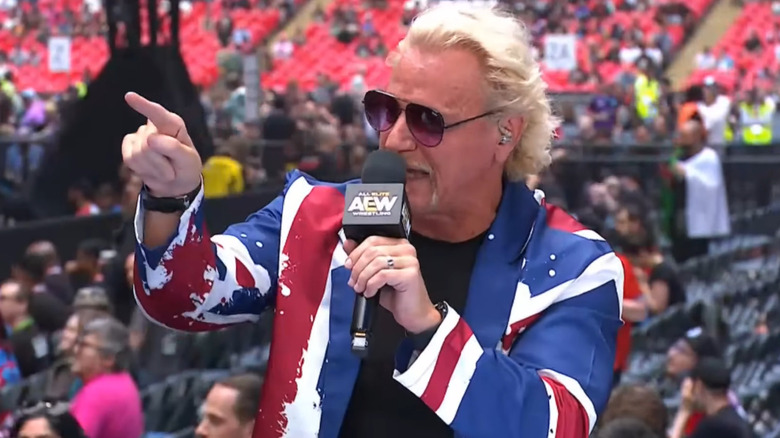 Jeff Jarrett talking
