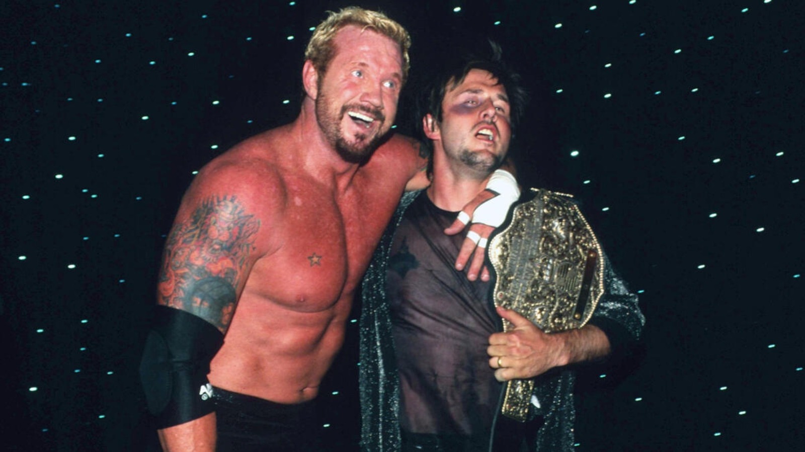 AEW's Jeff Jarrett Looks Back On WCW Triple Threat Cage Match With DDP, Arquette