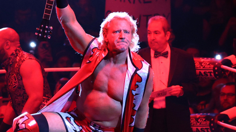Jeff Jarrett looking rather stern
