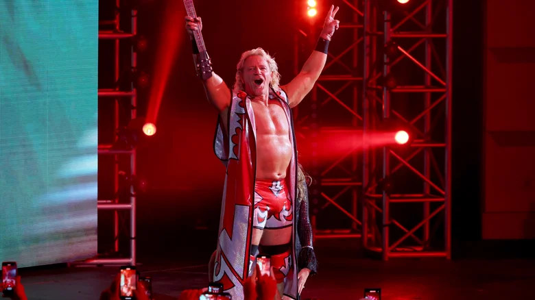 Jeff Jarrett in AEW, reflecting⁢ on WWE Worlds Collide with mixed emotions.