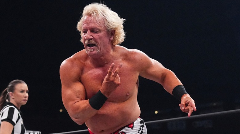 Jeff Jarrett walks his signature strut