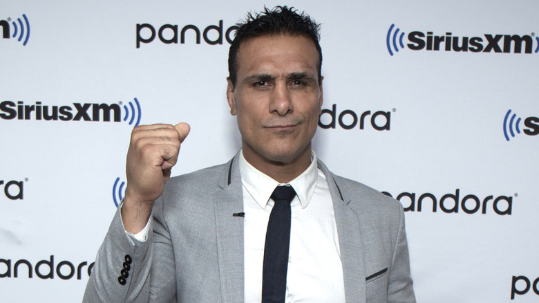 Alberto Del Rio on the red carpet