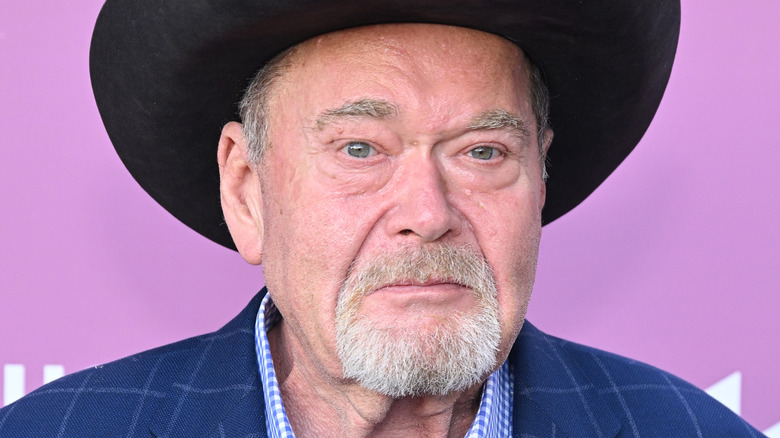 Jim Ross attends the world premiere of 