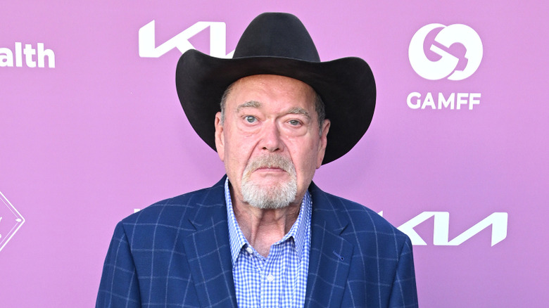 WWE legend Jim Ross attends the world premiere of 