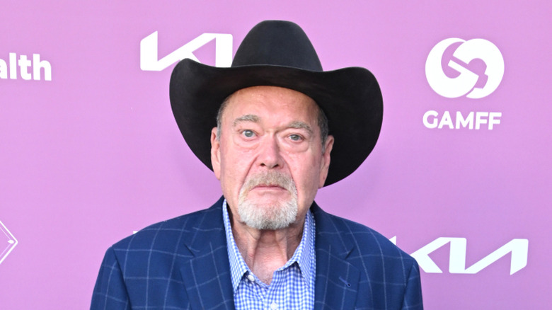 Jim Ross at the Queen of the Ring premiere