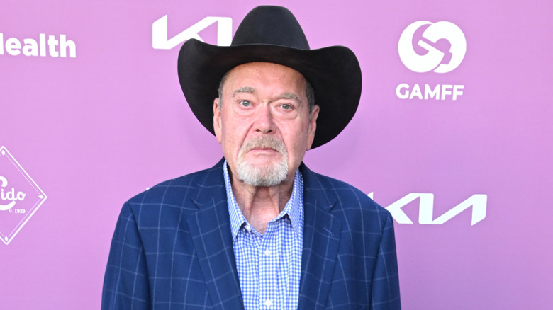WWE legend Jim Ross attends the world premiere of 