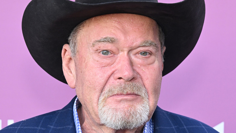 Close-up of Jim Ross