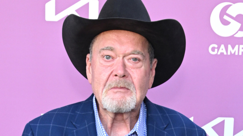 Jim Ross attending the 