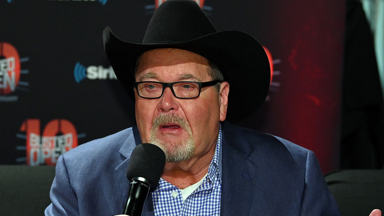 Jim Ross talking