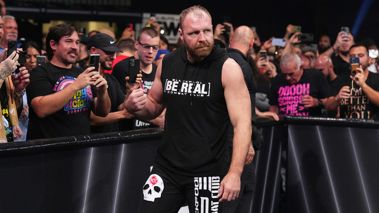 Jon Moxley staring away