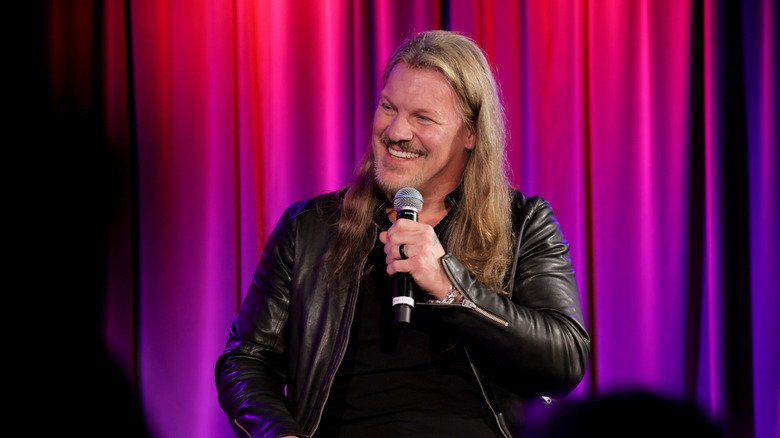 Chris Jericho smiling