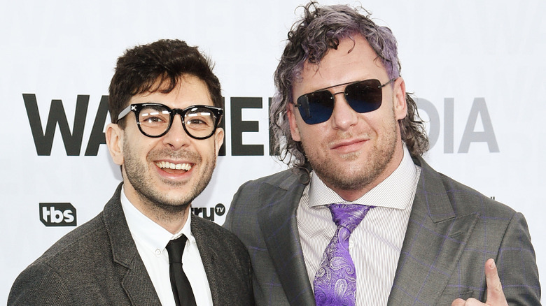Tony Khan and Kenny Omega