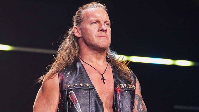 Chris Jericho Walks Towards An AEW Ring