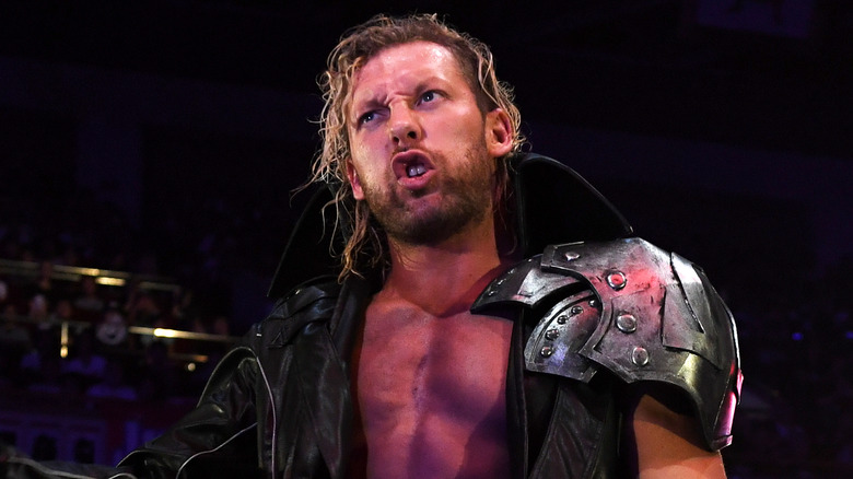 Kenny Omega in armor