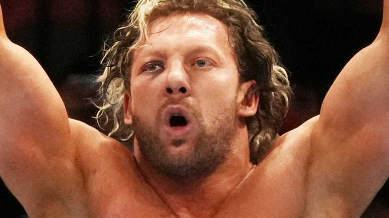 Kenny Omega sports black eye