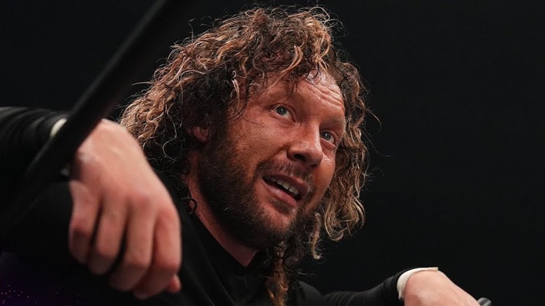 Kenny Omega staring