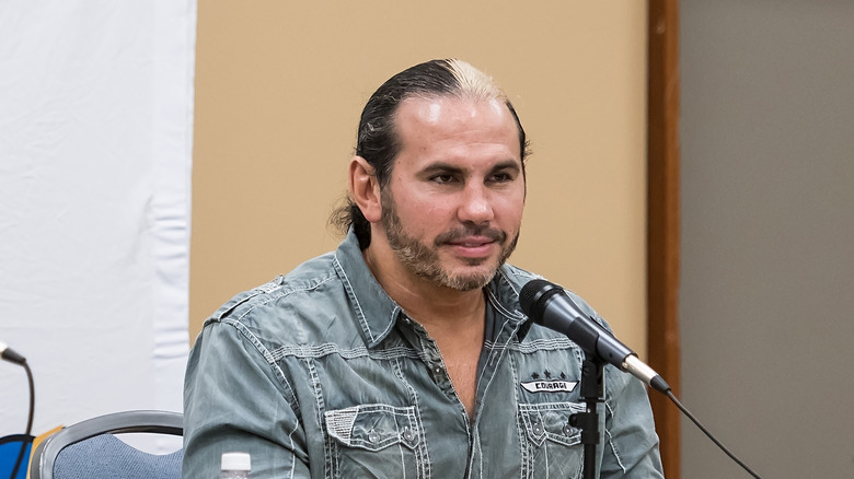 Matt Hardy smiling