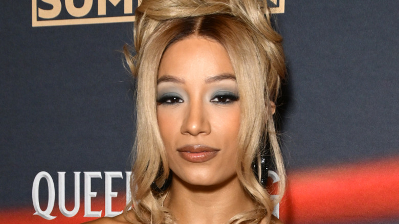 Mercedes Mone attending the 