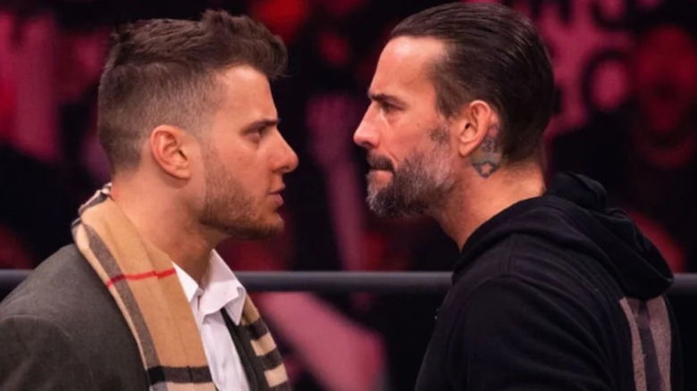 MJF and CM Punk on AEW Dynamite