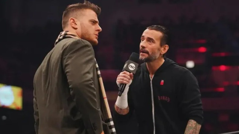 MJF and CM Punk on AEW Dynamite