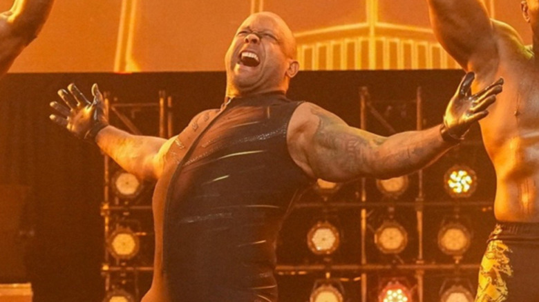 MVP making his entranc