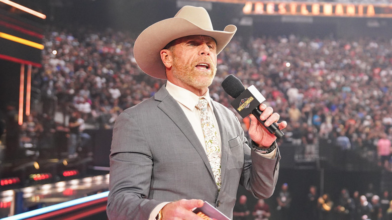 Shawn Michaels talking