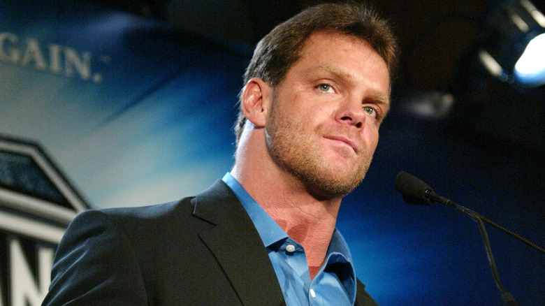 Chris Benoit during the WrestleMania XX Press Conference.