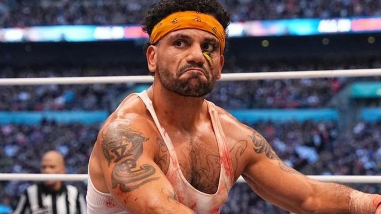 Ortiz at AEW All In