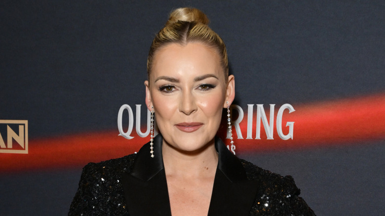 Renee Paquette at Queen of the Ring premiere