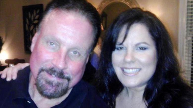Scott Norton with his wife
