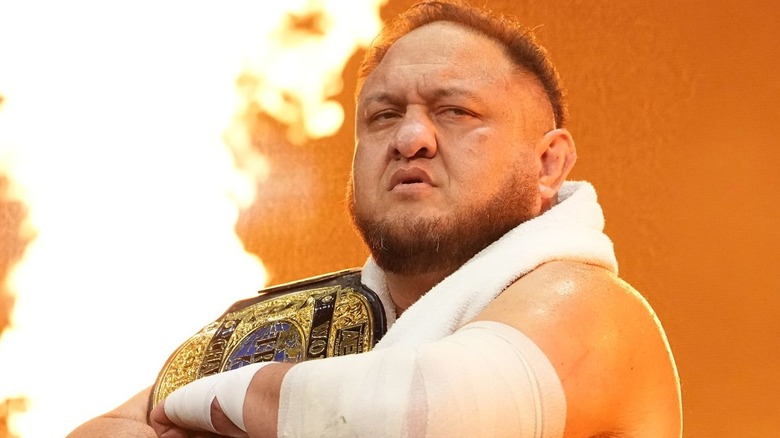 Samoa Joe on AEW Dynamite