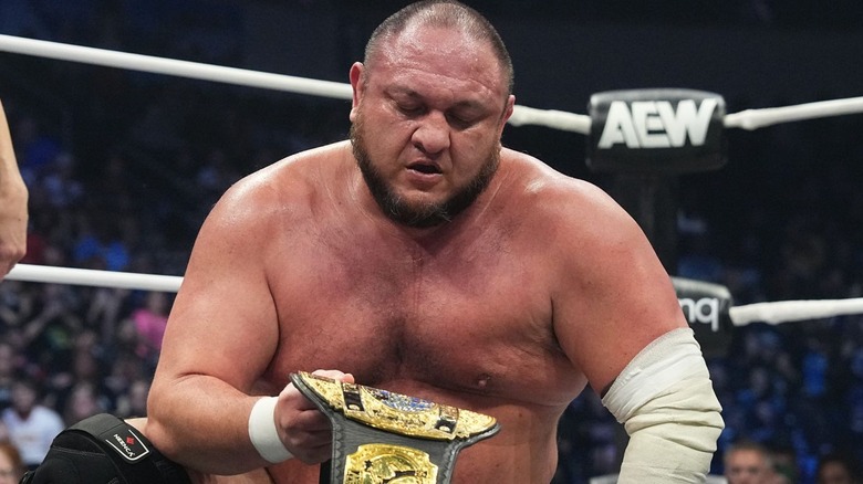 Samoa Joe on AEW Dynamite