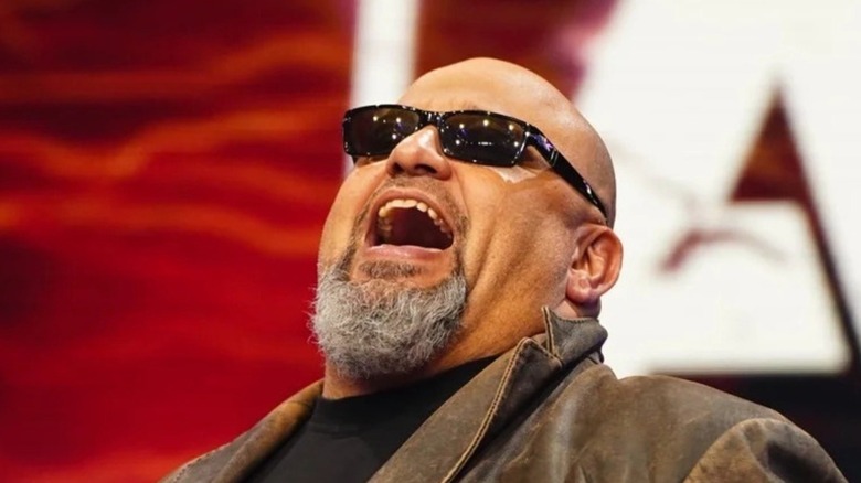 AEW commentator Taz