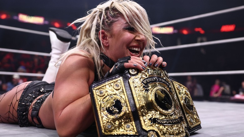 Thekla on AEW Collision