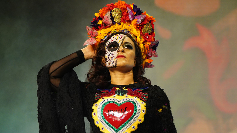 Thunder Rosa makes her entrance