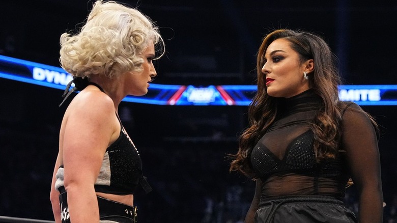 Toni Storm and Deonna Purrazzo