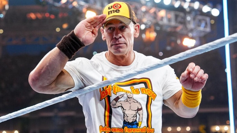 John Cena at WWE Survivor Series 2025